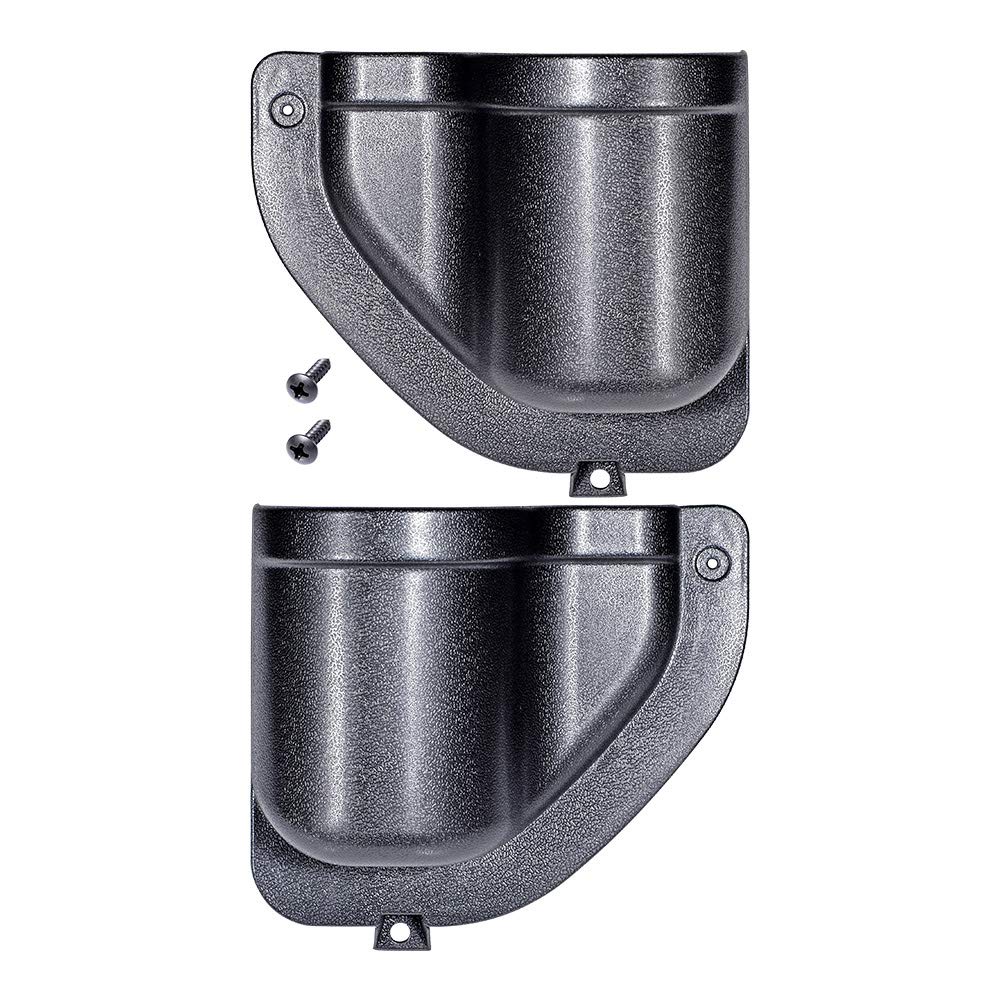 Astra Depot Left Right Front Door Side Insert Storage Pockets Tray Organizer Box Cup Holder Compatible with Jeep Wrangler JL JLU 2018-2021 2022 2023 2024