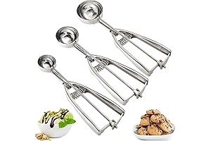 Baking set: Cookie Scoop Set including Ice Cream Scoop