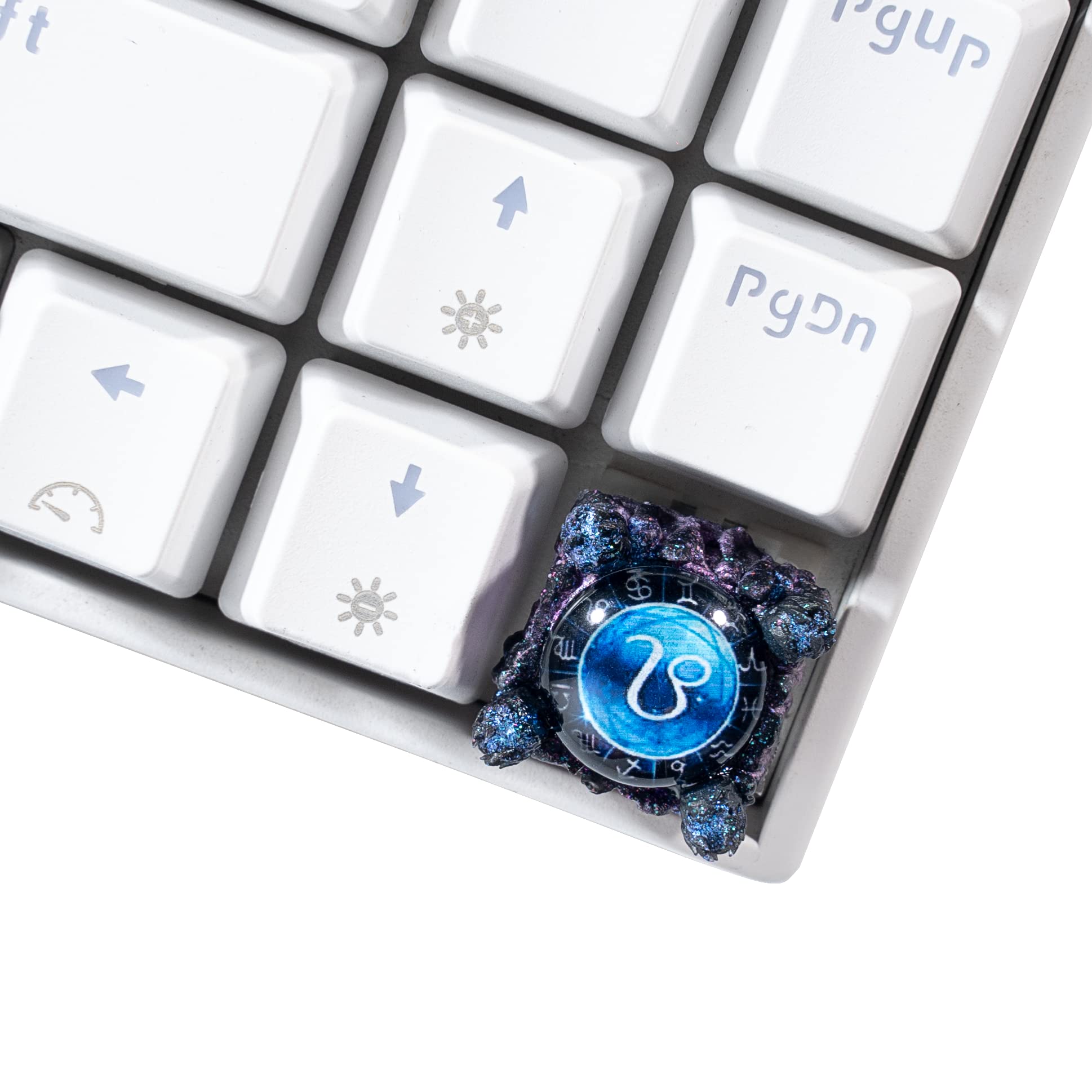 Resin Axolotl Keycap Cherry Profile Keyboard Handmade Yellow Axolotl S ...