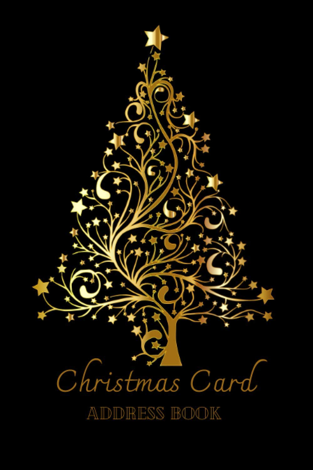 Christmas card address book: Address book and record for sent and received Christmas cards. holiday card mailing tracker gift