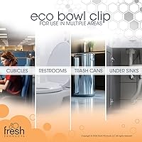 Vista 7 de Fresh Products FRS EBC72 CBLBX Eco-Fresh - Pinza para tazón, flor de algodón, color azul (paquete de 12)