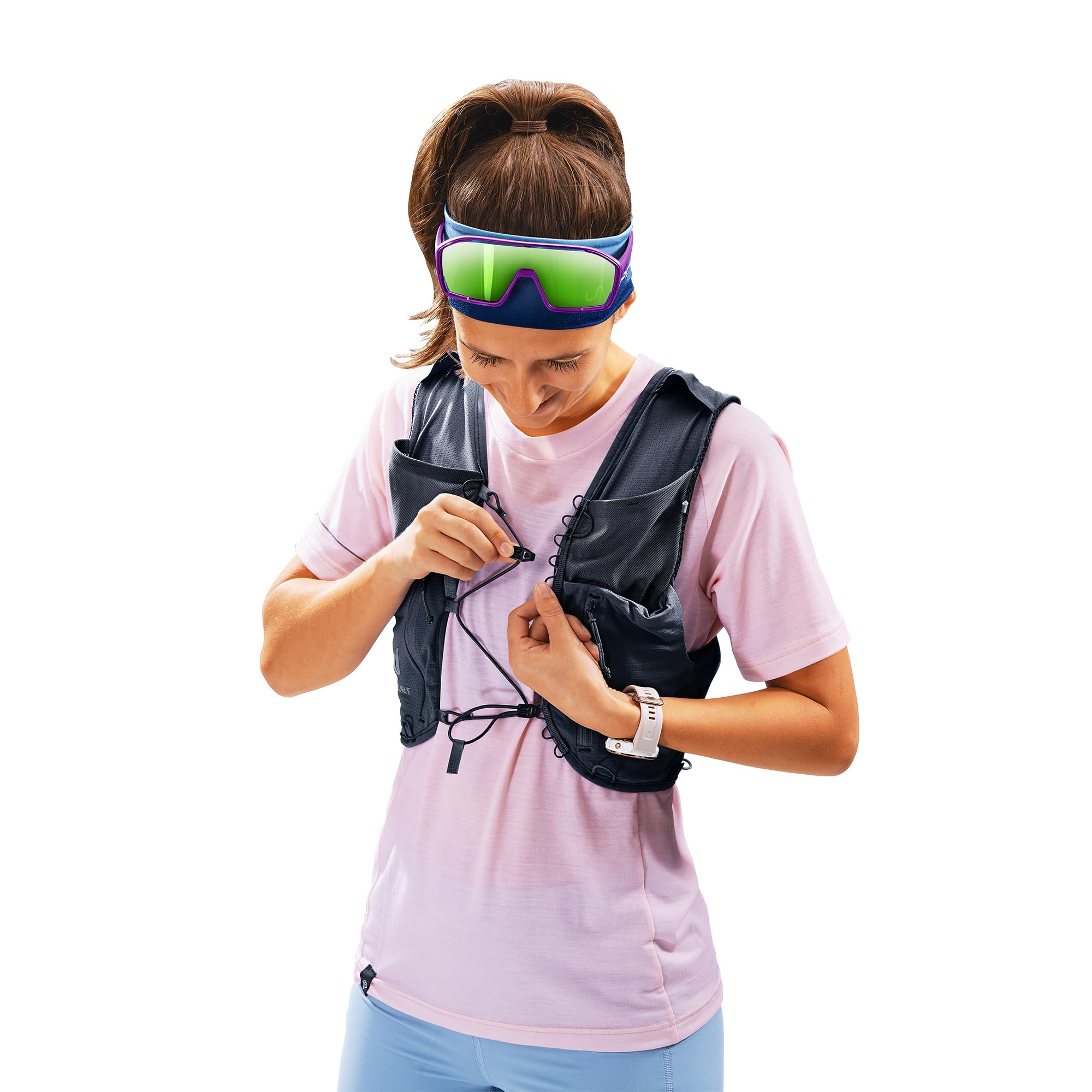 deuter Traick 9 SL gilet leggero da trail running da donna