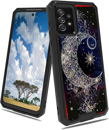 Vista 56 de Para Samsung A53 Caja Del Teléfono 2 En 1 Doble Capa De PC Duro TPU Suave A Prueba De Choques Funda Protectora De Teléfono Para Samsung Galaxy A53