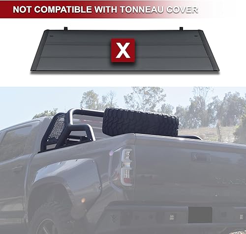 Miniatura 4 de ARMORDILLO 8710838 CR1 - Portaneumáticos para camiones de tamaño completo de 1/2 tonelada, F-150/07-23 Silverado 1500/07-23 Sierra 1500/07-23 Sierra