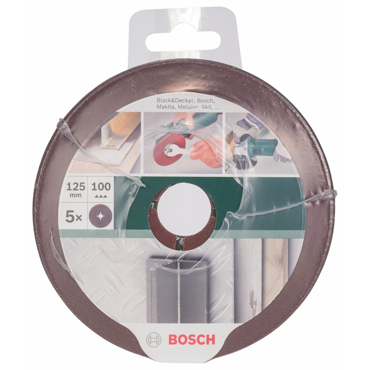 Disques Fibre Abrasifs - Lot De 30, Diamètre 125 Mm, Grain 60 - Pour Meuleuse D'angle, Métal, Bois