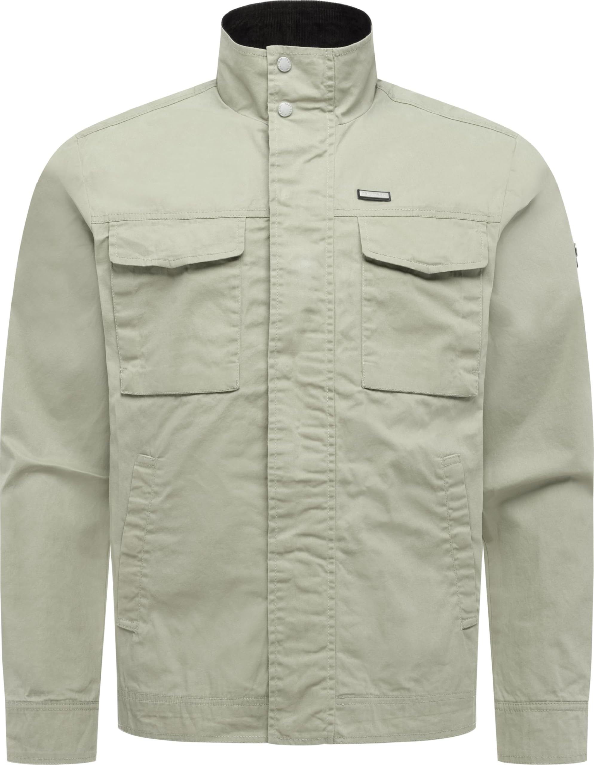Ragwear Męska lekka prosta kurtka przejściowa, krótka kurtka z kieszeniami na piersi, Murpho Vintage S-XXL
