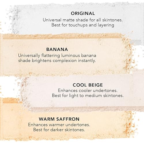 Vista 21 de Dermablend Polvo de ajuste suelto, polvo facial de maquillaje y polvo de acabado para tonos de piel claros, medianos y bronceados Polvo de plátano
