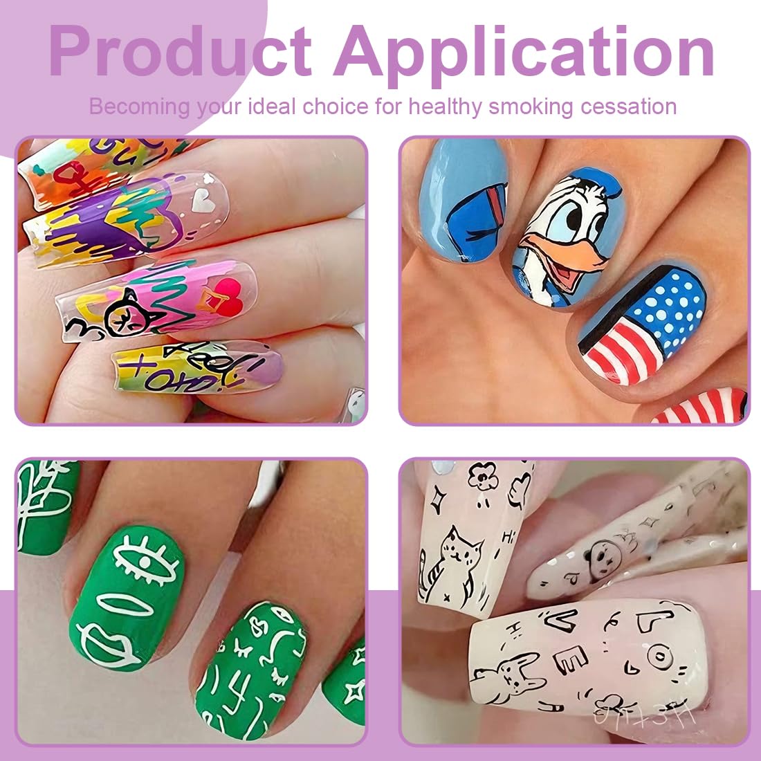 Set di Pennarelli per Graffiti: 12 Colori di Penna per Unghie Graffiti, Strumenti per Nail Art 3D, Impermeabili, Adatti sia agli Adulti che ai Bambini