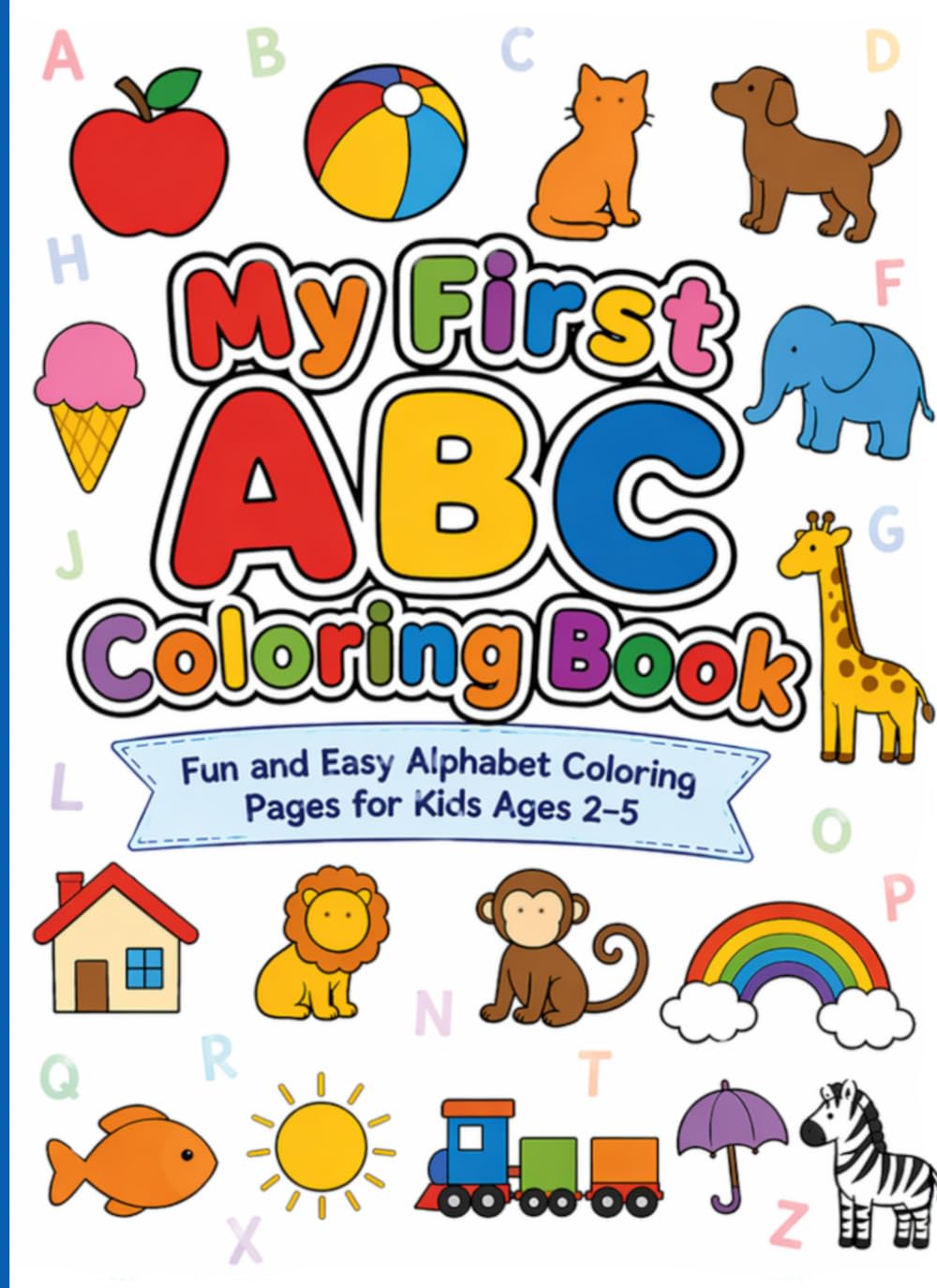 My First ABC Coloring Book