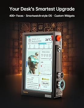 Divoom Times Gate Silver Times Frame Black