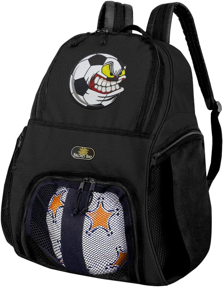 Broad Bay Soccer Nut Soccer Backpack or Soccer Fan Volleyball Bag