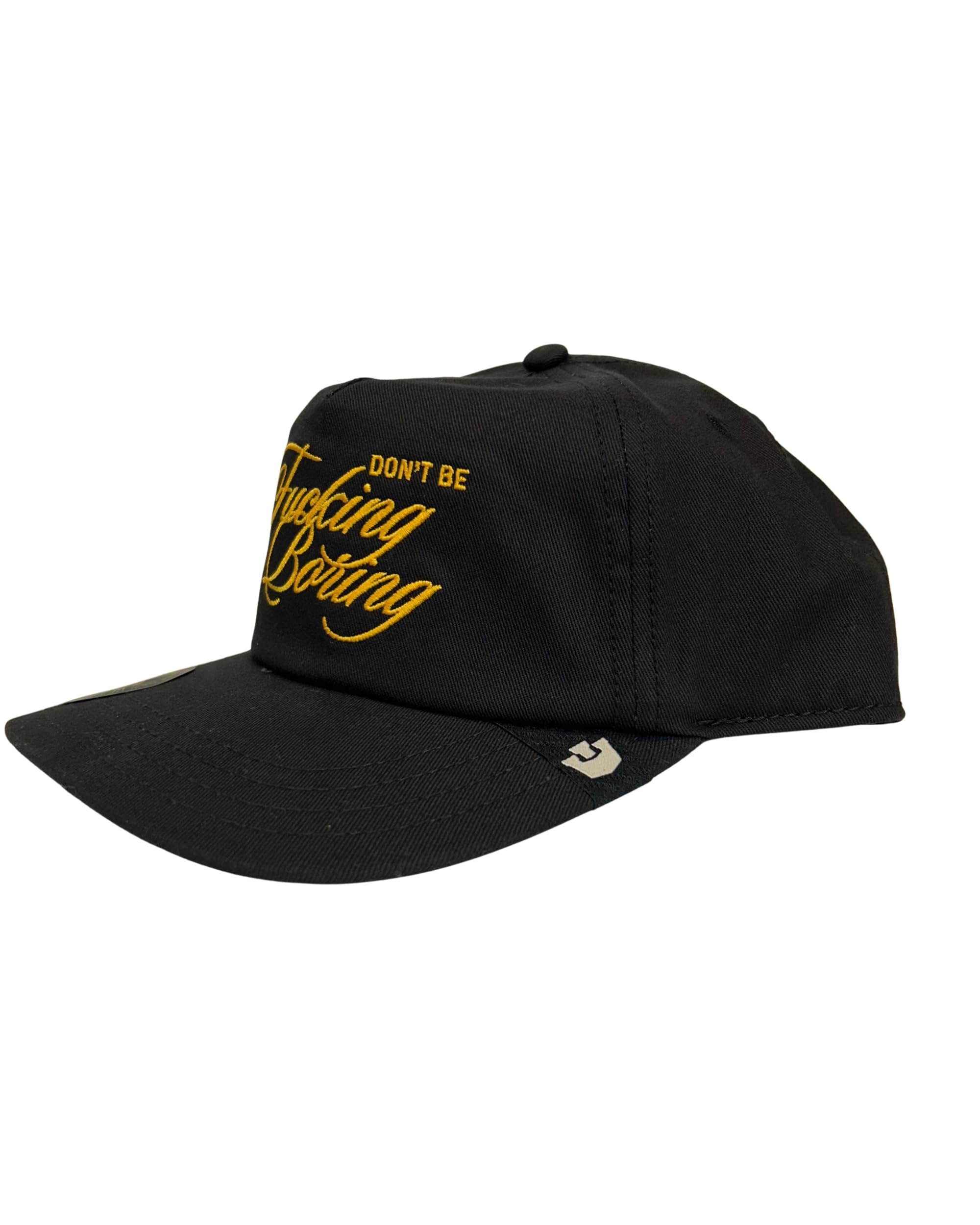 Goorin Bros. Cappello Don't Be Fucking Boring Trucker cap Misto Poliestere Nero Unisex