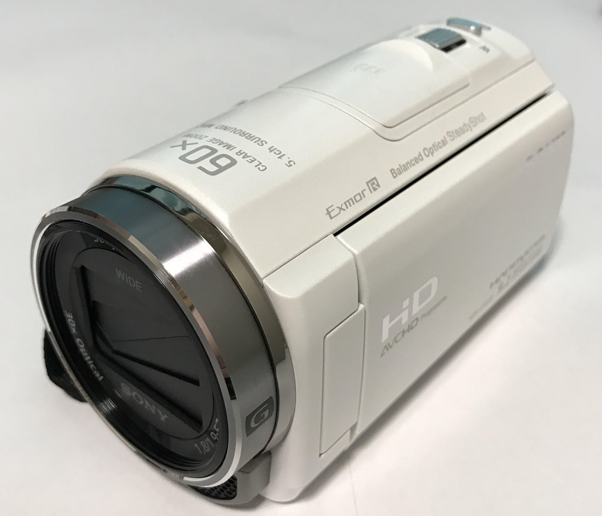 Amazon | SONY ビデオカメラ Handycam CX535 内蔵メモリ32GB ホワイト  