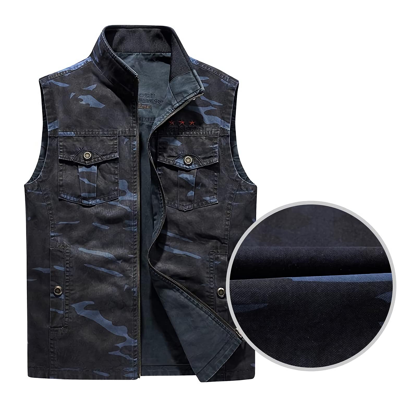 Chaleco para hombre al aire libre, chaqueta de trabajo con múltiples bolsillos, chaleco ligero para safari, pesca, viajes, fotografía, caza, deportes