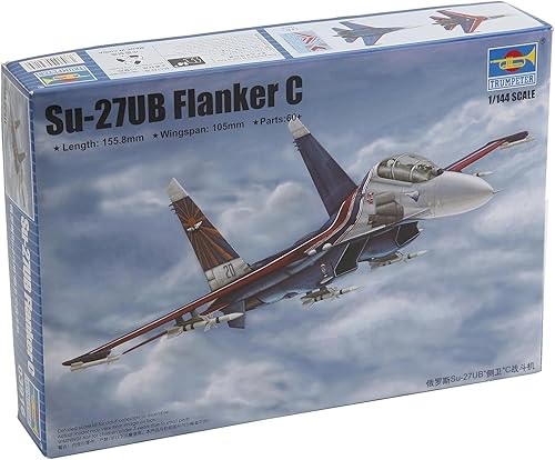 Trumpeter su27ub Flanker C Ruso fighter Modelo Kit (1144Escala) Trumpeter su27ub Flanker C Ruso fighter Modelo Kit (1144Escala)