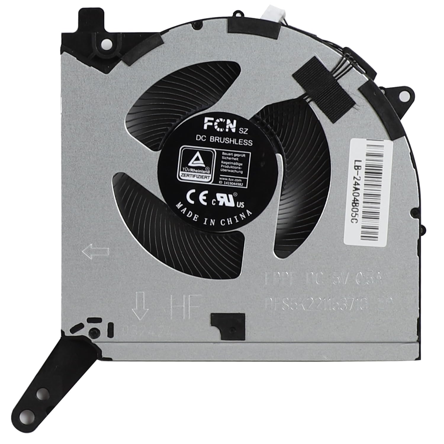 VoltaGuru CPU + GPU Ventilator Set Voor Lenovo Legion 5 En Pro 16 – 5V 0.5A, Met 6 Maanden Garantie, Getest En Compatibel 5 miniatura
