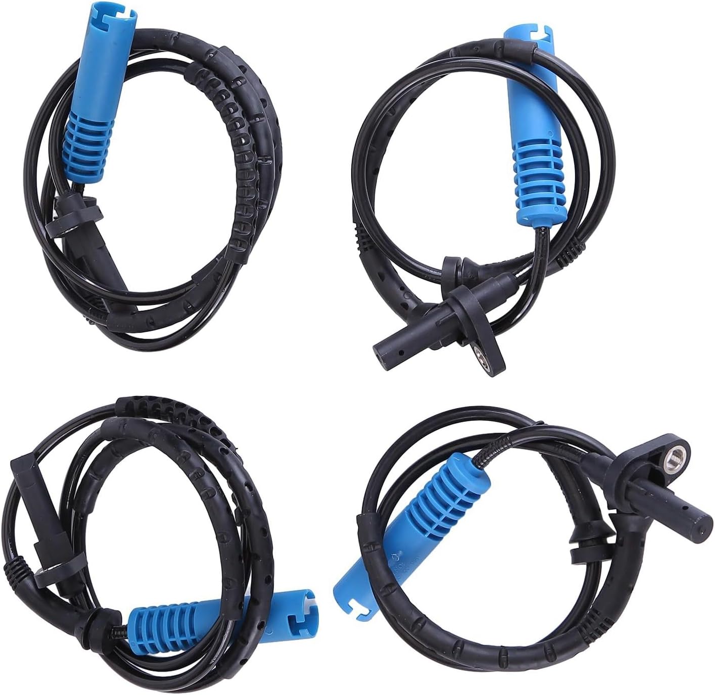ABS Wheel Speed Sensor Fit for 06 for BMW 325xi 330xi 09-13 for BMW 328i xDrive 07-08 for BMW 328xi 335xi 09-13 for BMW 335i xDrive Rear Left Rear Right Front Left Front Right 4pcs ABS Sensors
