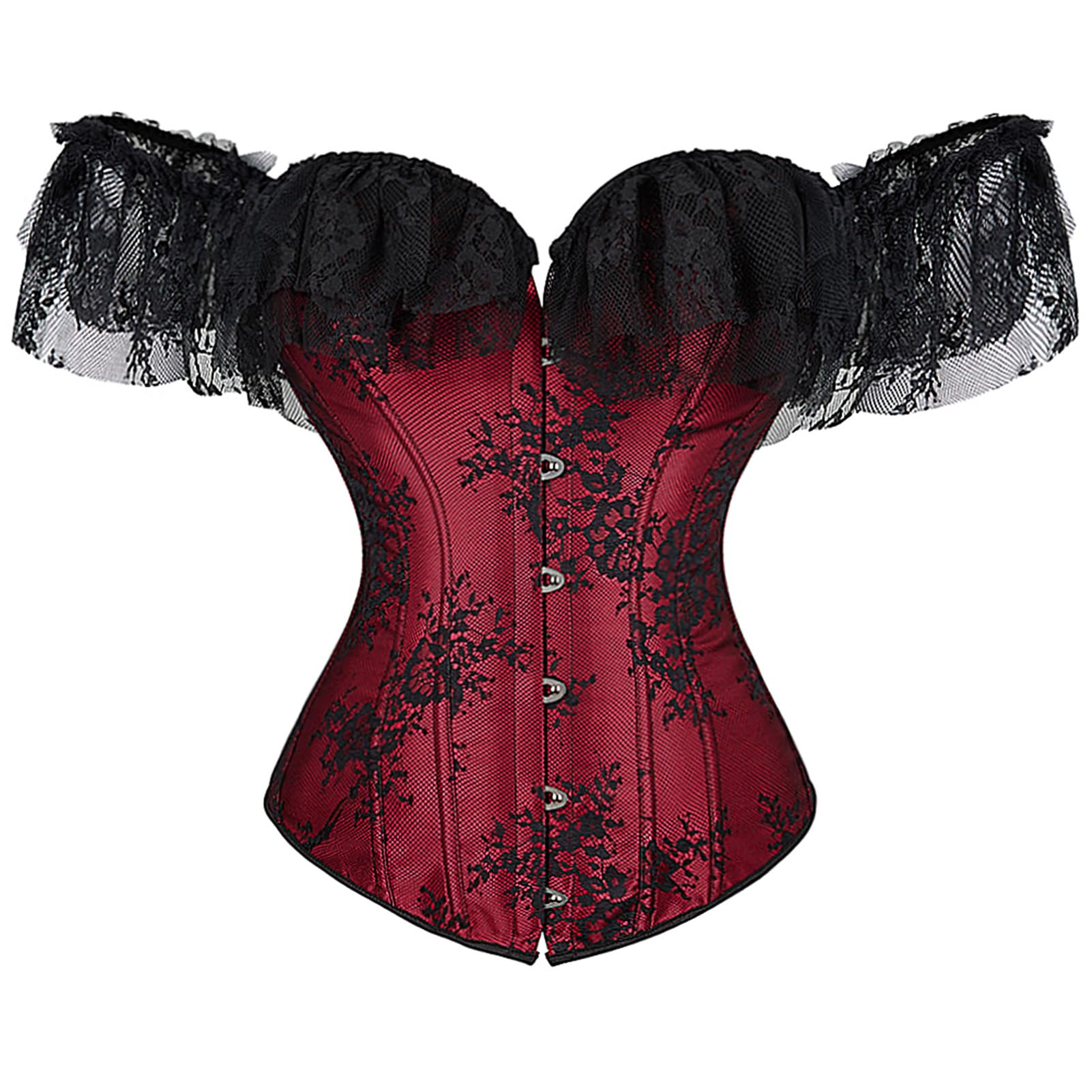 Corsets Plus Size Womens Clothing: Women's Halloween Costume Corset Strap - Medieval Victorian Gothic Theme Parties