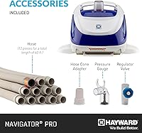 Vista 5 de Hayward W3925ADC Navigator Pro Limpiador de Piscina por Succión para Piscinas Enterradas de Gunite de hasta 20 x 40 pies