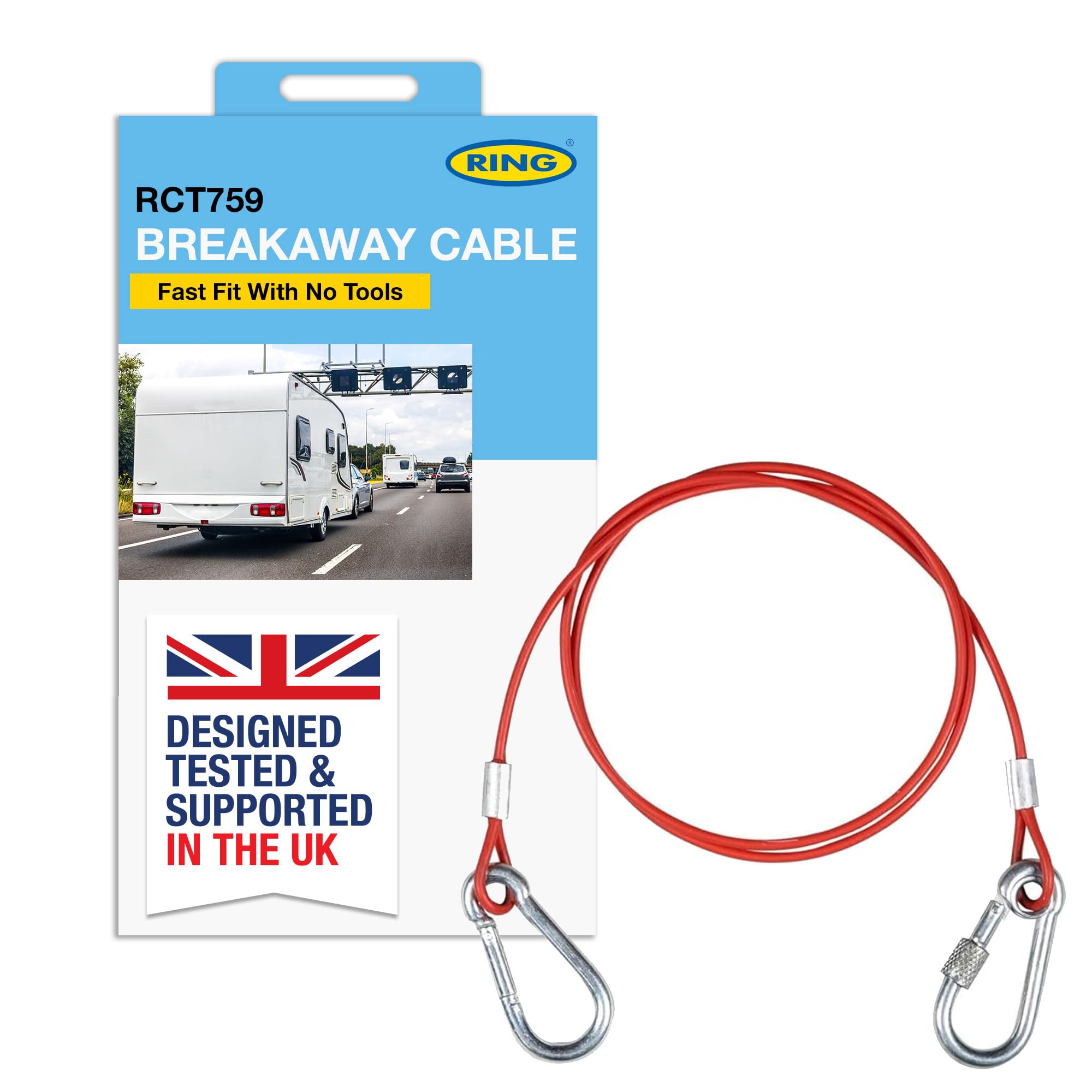 RING Fast Fit Breakaway Cable - Easy to Fit & Requires No Tools