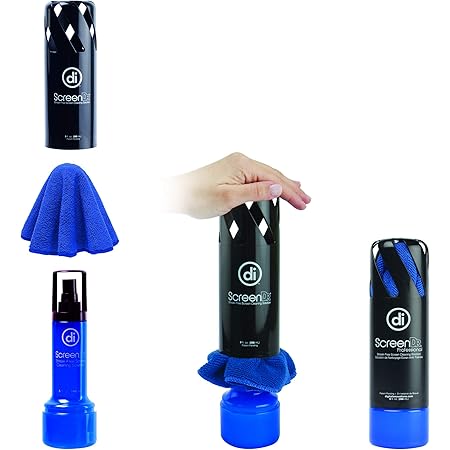 Allsop Digital Innovations 4111300 ScreenDr Professional 9 oz Screen Cleaning Kit for TV / Monitor / Laptop / Tablet / Smartphone, BLACK