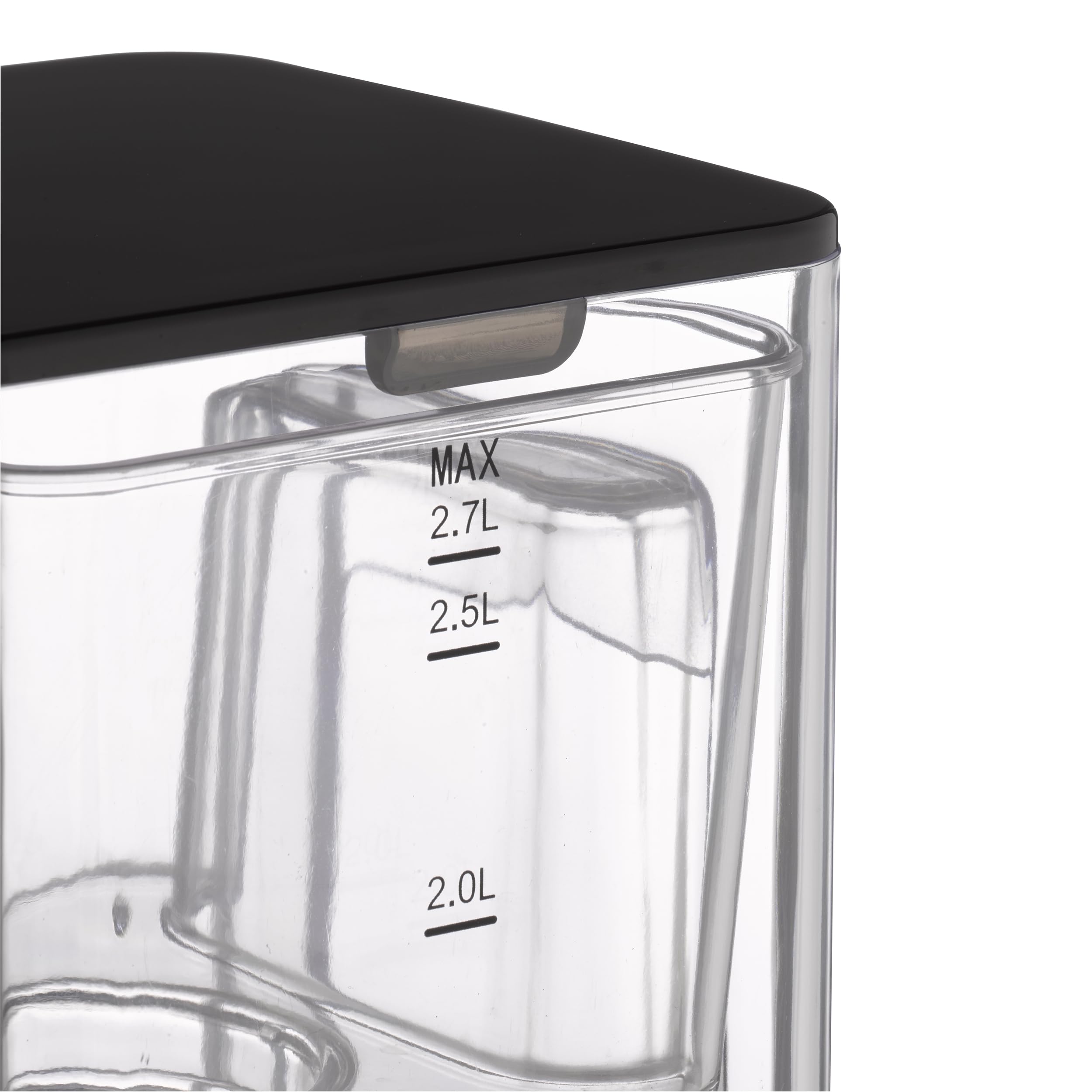CASO HW 666 Inox UV - Distributore di acqua calda con tecnologia UV, purificazione dell'acqua igienica per alimenti per bambini, 40-100°C, 2600 Watt, 2,7 litri, risparmio energetico, elemento