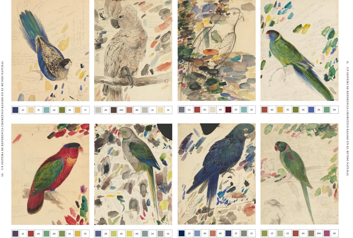Los colores de la naturaleza: Atlas cromático de los reinos animal, vegetal y mineral. (SIN COLECCION)