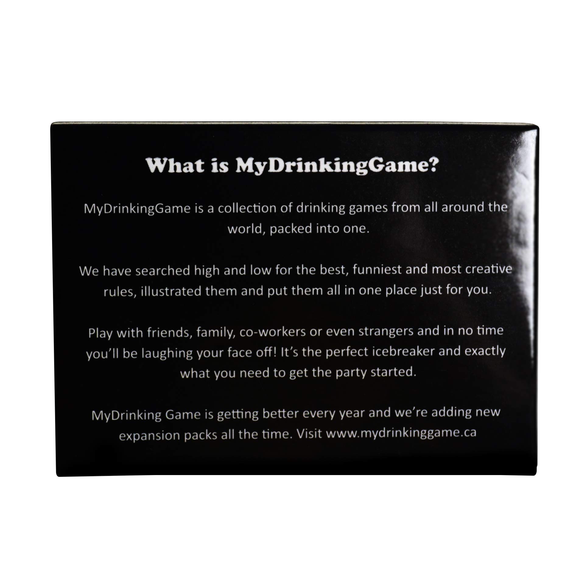 Amazon.com: My Drinking Game - BaseGame (#MyDrinkingGame) – Card-Game -  Party Night Fun! : Toys & Games