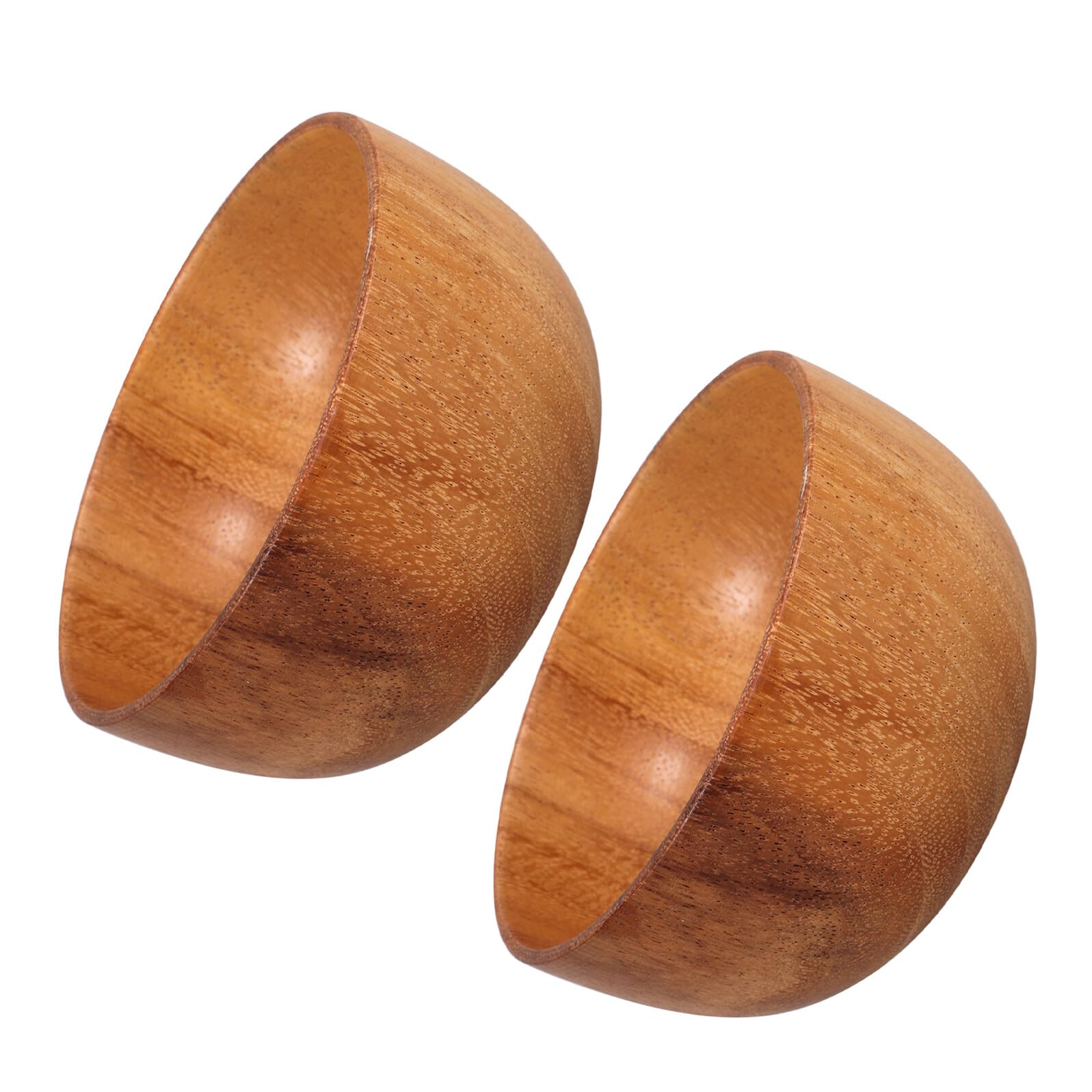 Saladiers naturels en bois d'acacia pour fruits et plats décoratifs de cuisine écoresponsable