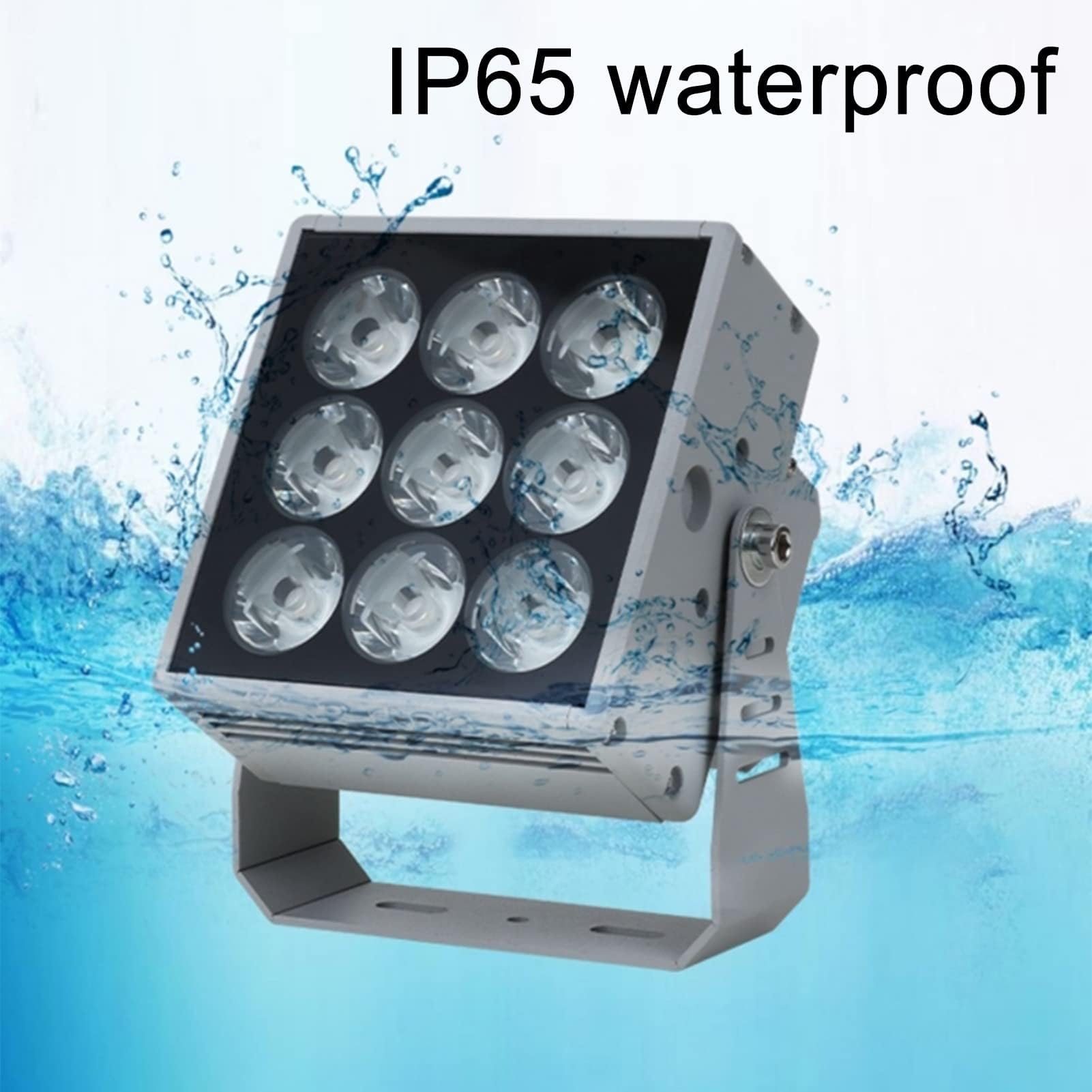Strahler, 110-230 V LED-Fernscheinwerfer, Wandfluter for Außengebäude(Warm White,81W)