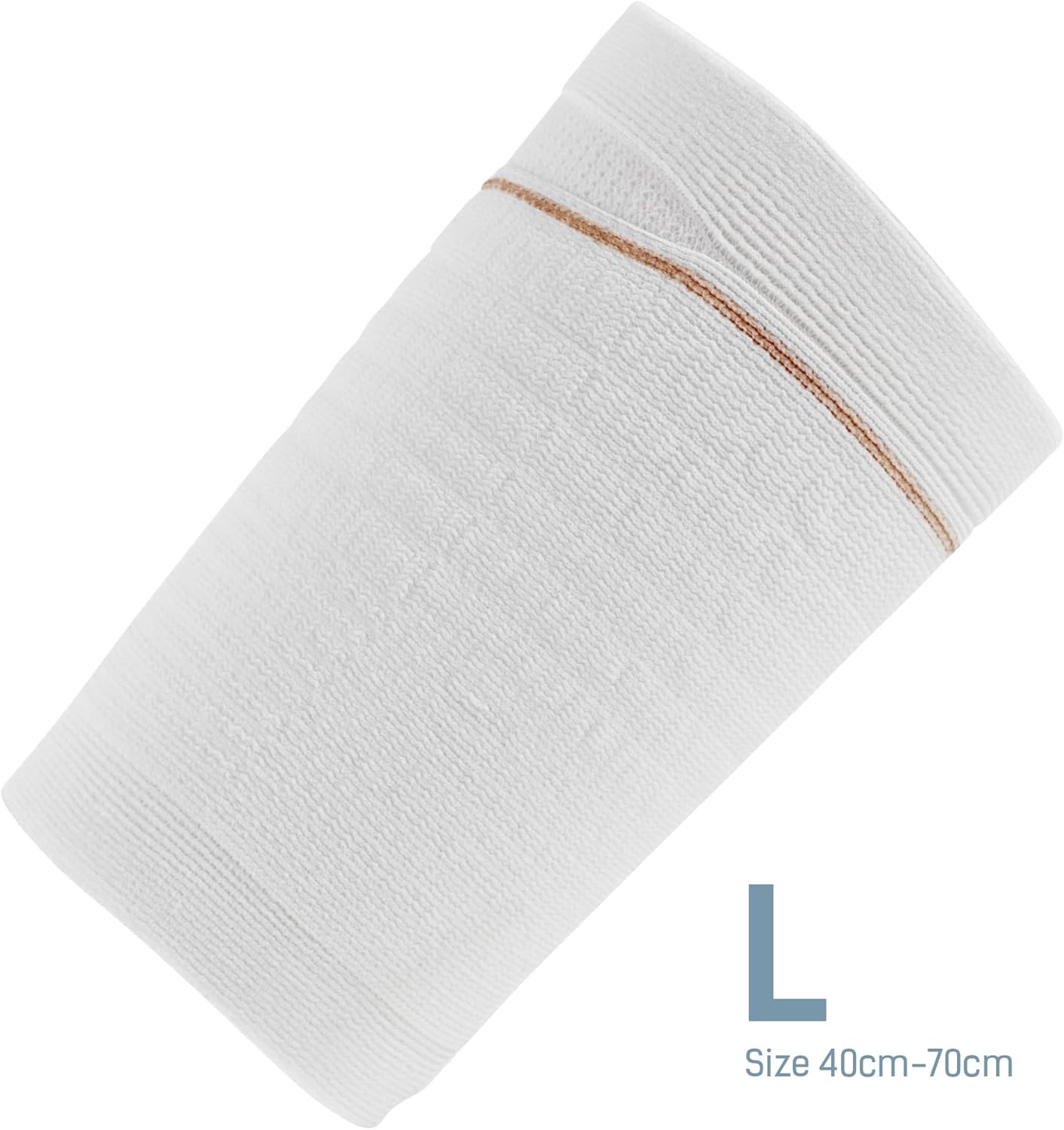 Ugo Fix Sleeve (x4) – Catheter Leg Bag Holder/Catheter Bag Cover, Strong and Durable Fibre Blends with External Seams, Washable and Reusable (Pack of 4) (Large)