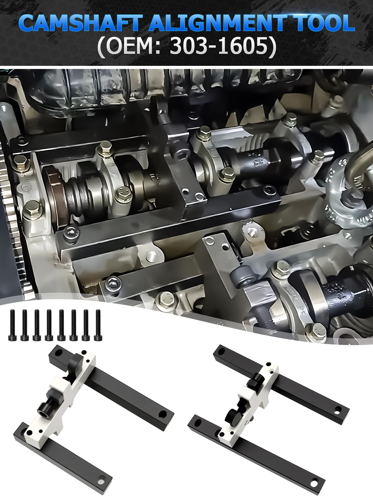 Kit D'outils pour Courroie de Distribution, Kit D'outils de Réglage Moteur, Compatible avec Ford 1.0 ECOBOOST Le Moteur