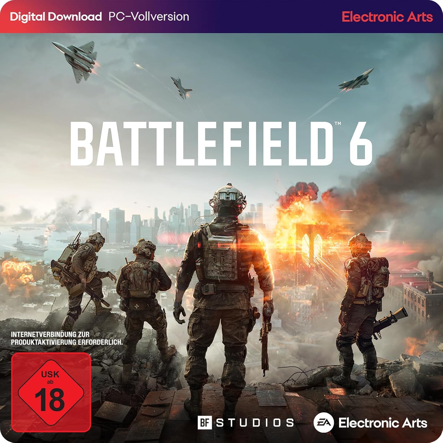 Battlefield 6 Standard Edition PCWin | Download Code EA App | Deutsch Standard | PC Code - EA App