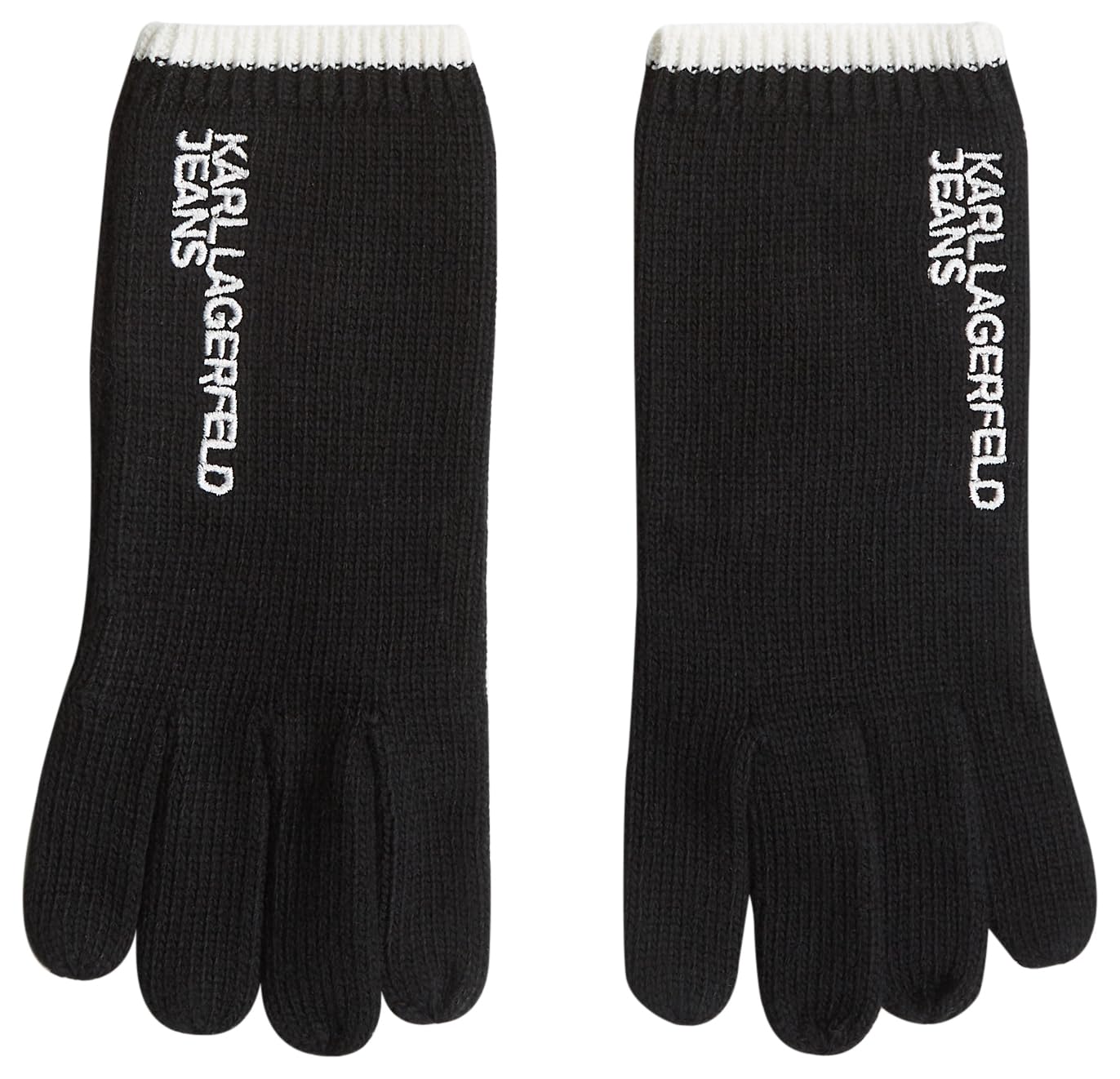 KARL LAGERFELD JEANS Femme Essential Knitted Gloves