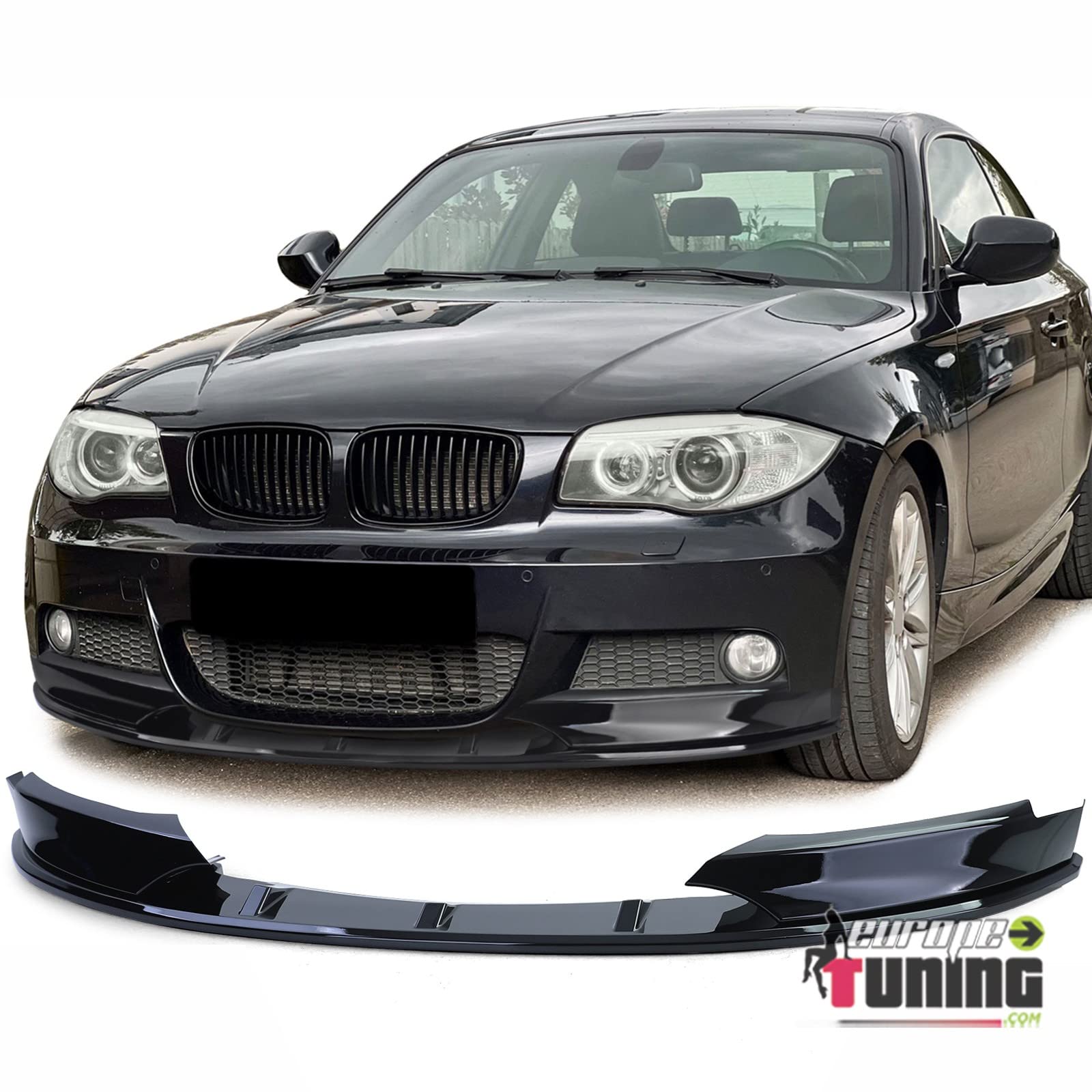 Installation Autocollante Aileron Toit RDX Racedesign Pour BMW Série 1 E81/E87 3/5 Portes 2004 - Gris PU à Peindre Insigne Bmw Serie 1