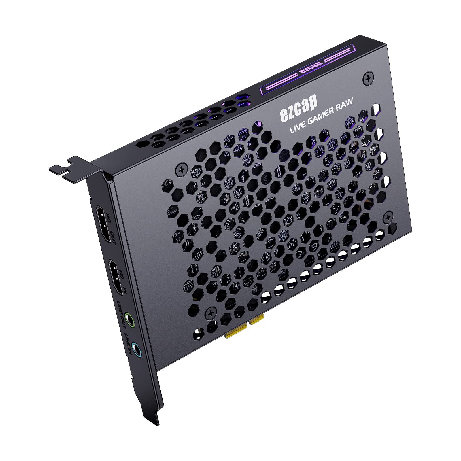 Ezcap324B Tarjeta de Captura de Video Live Gamer 4K para Sistemas Juegos y Videocámaras, Graba y Transmite en HD 1080p 1440p para Transmisión Juegos, Educación a Distancia, Fácil Usar,