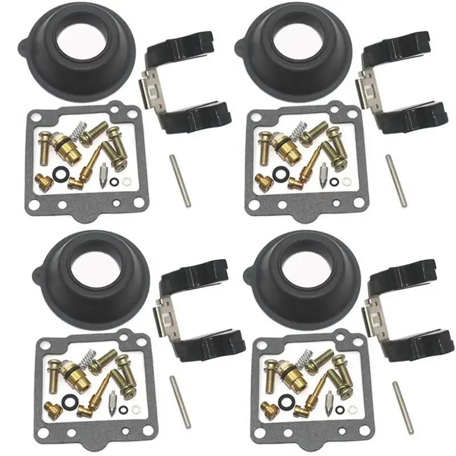 Kit guarnizioni Membrana Kit di Riparazione del Carburatore per Motocicletta Membrana Galleggiante per S&uzuki GS550 1980 1981 1982 GS550M GS550T GS550E/L GS 550