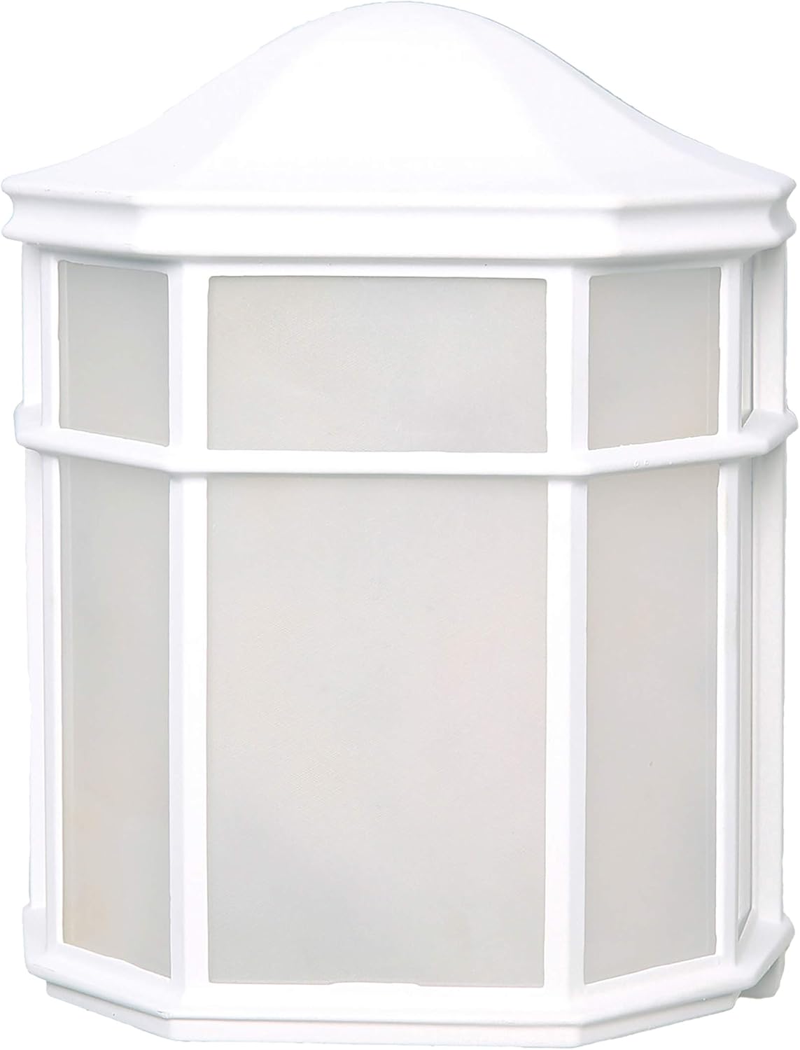 Nuvo Lighting 62-1416 Transitional LED Lantern Fixture in White Finish, 9.69 inches