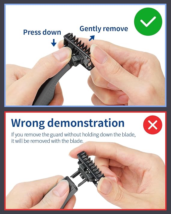 Guard Combs Bi-Directional Attachments Kit Compatible with O Blade QP2824