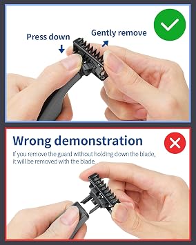 Guard Combs Bi-Directional Attachments Kit Compatible with O Blade QP2824