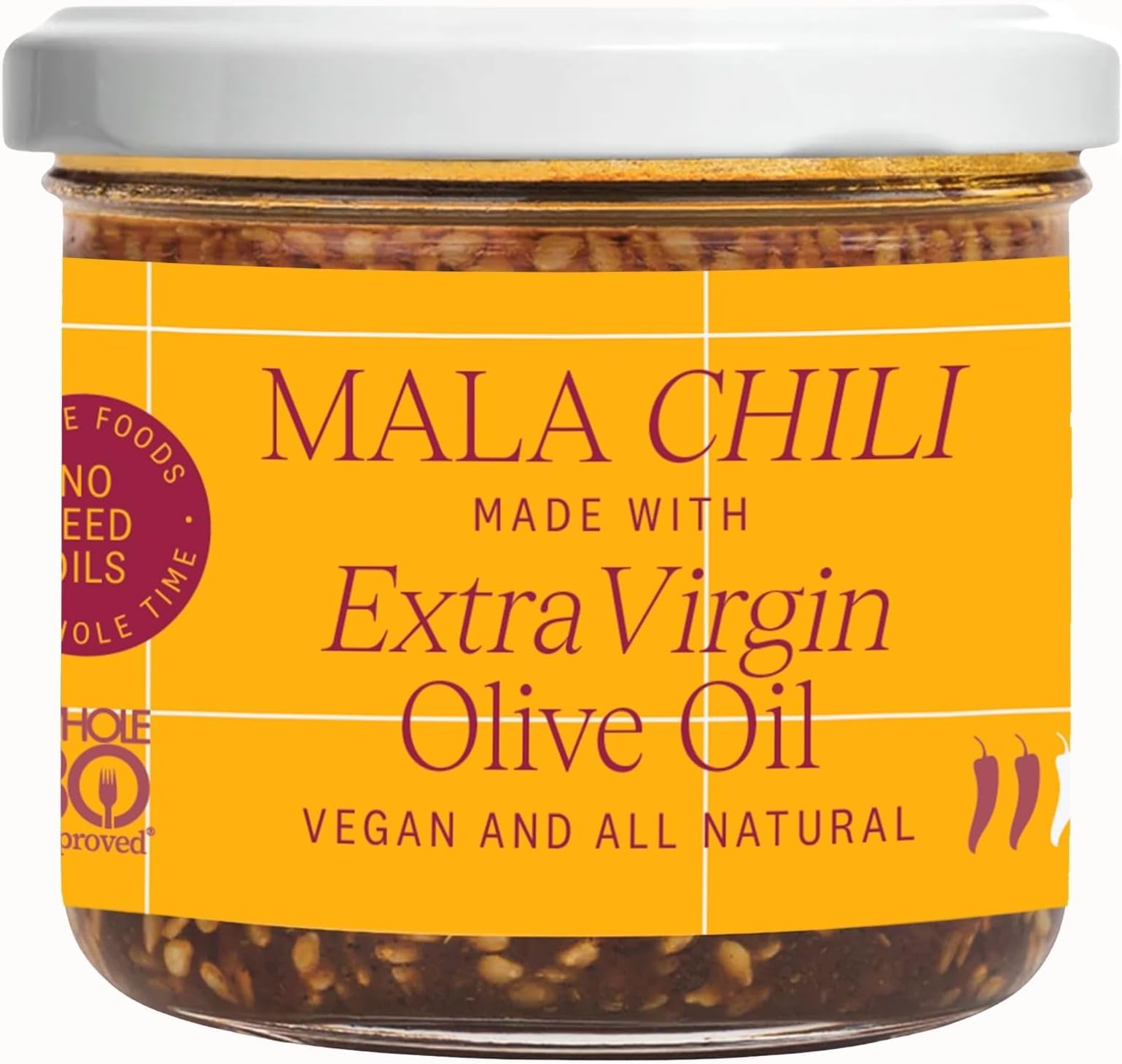 - Everiday Mala Chili – Sichuan Peppercorns & Star Anise Spicy Oil | Seed Oil Free, Gluten Free & Vegan for Drizzling, Cooking, Dipping | Made with EVOO | 4.2oz