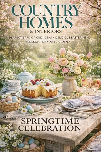 Springtime Celebration Magazine Featuring Country Homes and Interiors Inspiration, Perfect