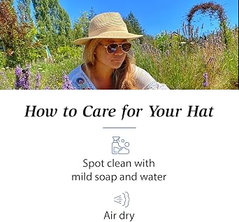 Wallaroo Hat Company Women's Caroline Fedora Sun Hat UV Sun Protection, Packable, Adjustable, Travel-Friendly