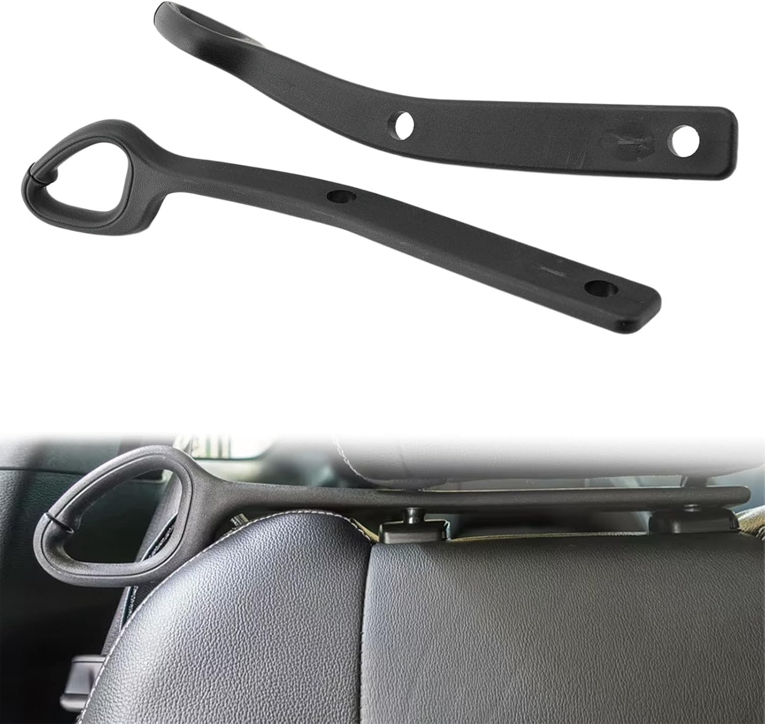 Pair Seat Belt Extension Guide Holder Compatible with 2014-2021 Ford Mustang EcoBoost GT Safety Accessories
