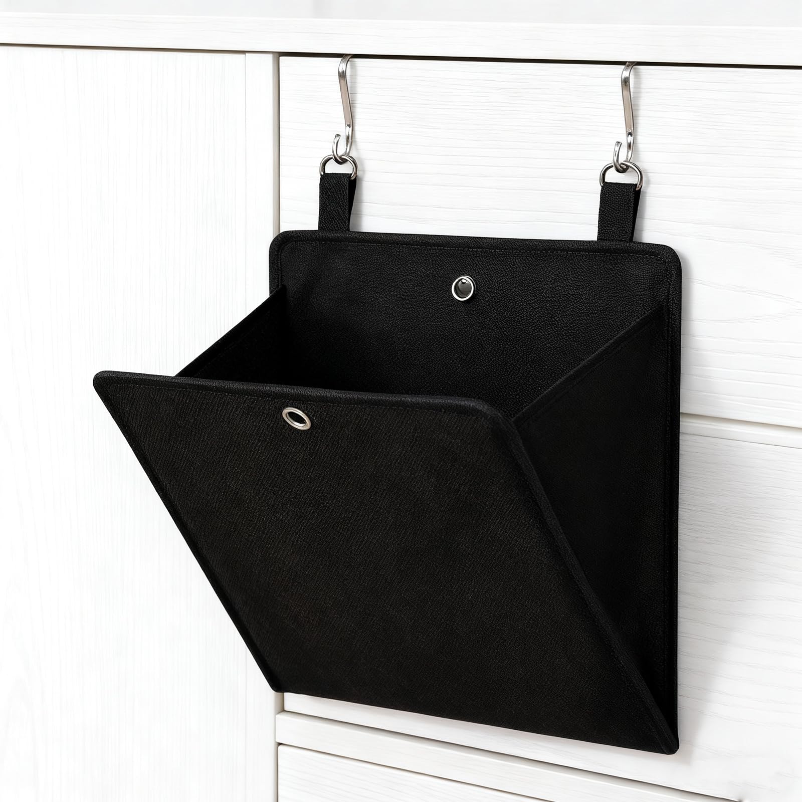 Organizador colgante para colgar sobre la puerta, bolsa de almacenamiento multibolsillo, tela Oxford, ahorro de espacio para accesorios de zapatos