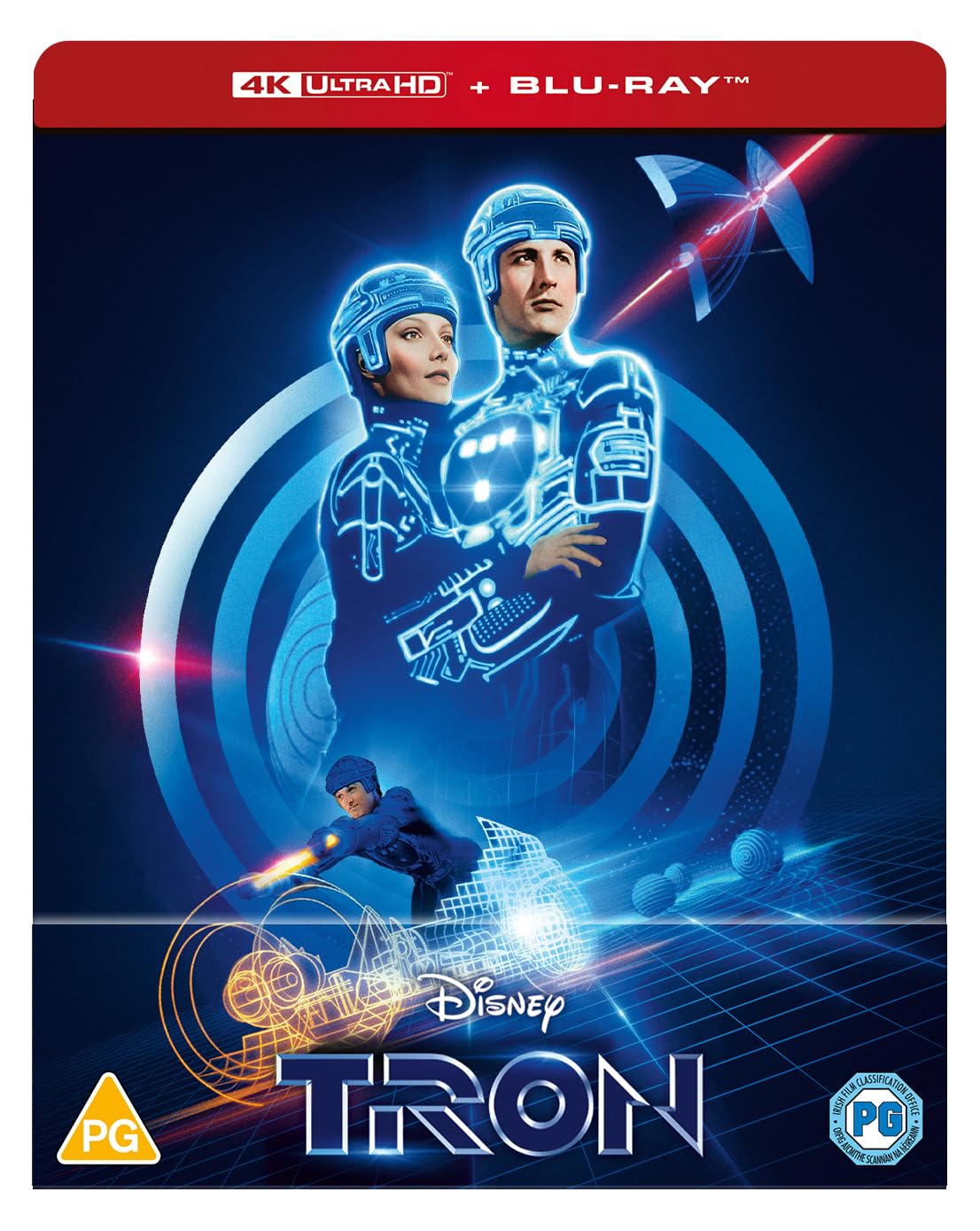 Tron | 4K UHD + Blu-ray Steelbook | UK Edition, German Synchronisation