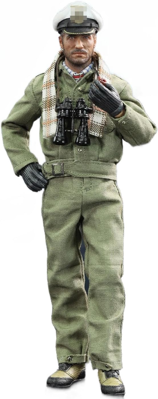 DID 1/12 Scale German Boat Captain 6 inch Military Man Action Figure XD80026
