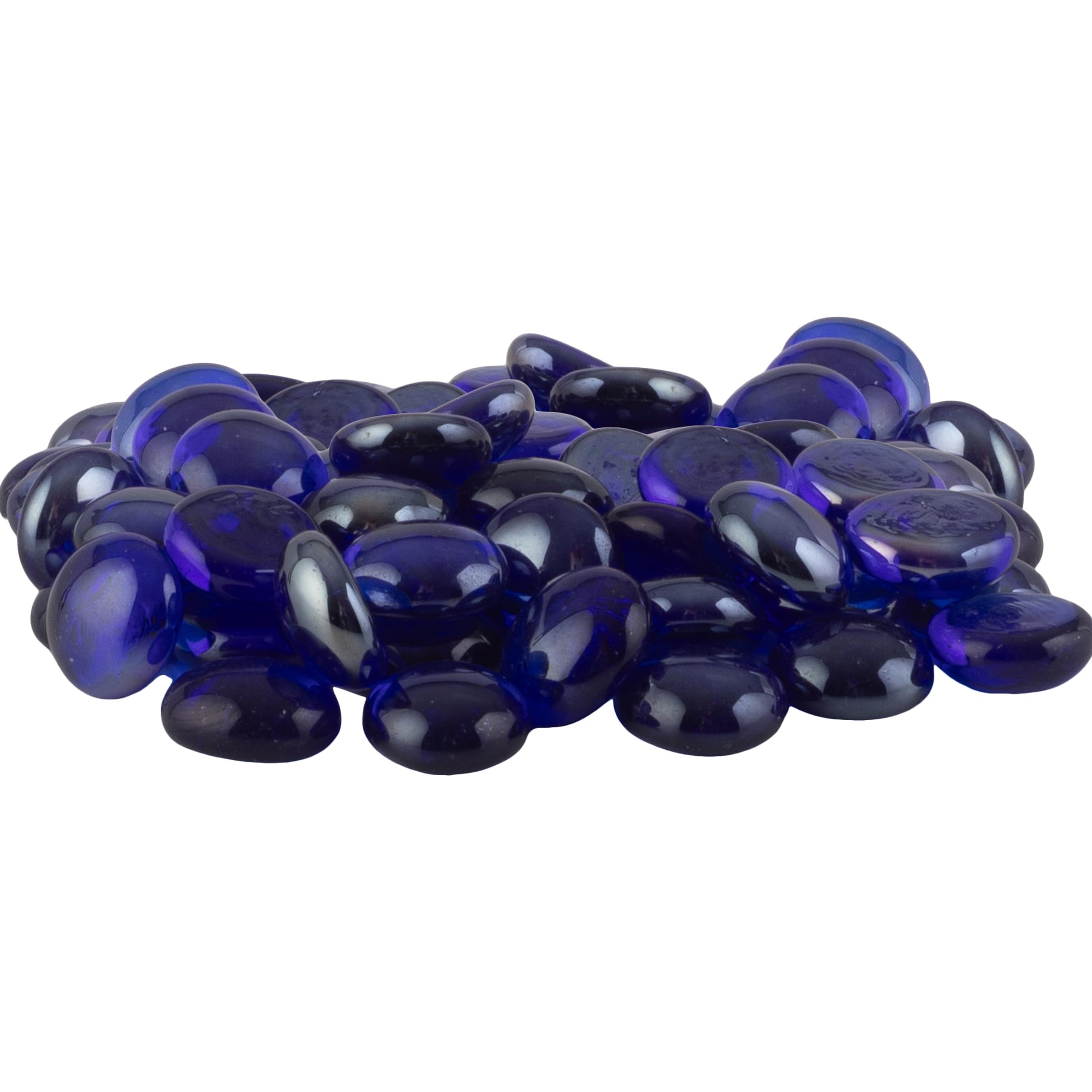 Pure Garden 50-LG1379 Pierres en verre pour foyer Bleu 4,5 kg
