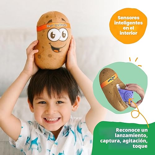 Miniatura 5 de Move2Play, Pass The Potato, hilarantemente salvaje y divertido juego activo Regalo para niños y niños pequeños Niños y niñas de 3, 4 a 8 años