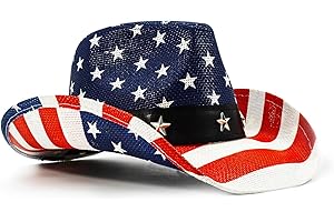Howdy Partner! Gear Up for Patriotic Festivities with Our USA 4th of July Cowboy Hat